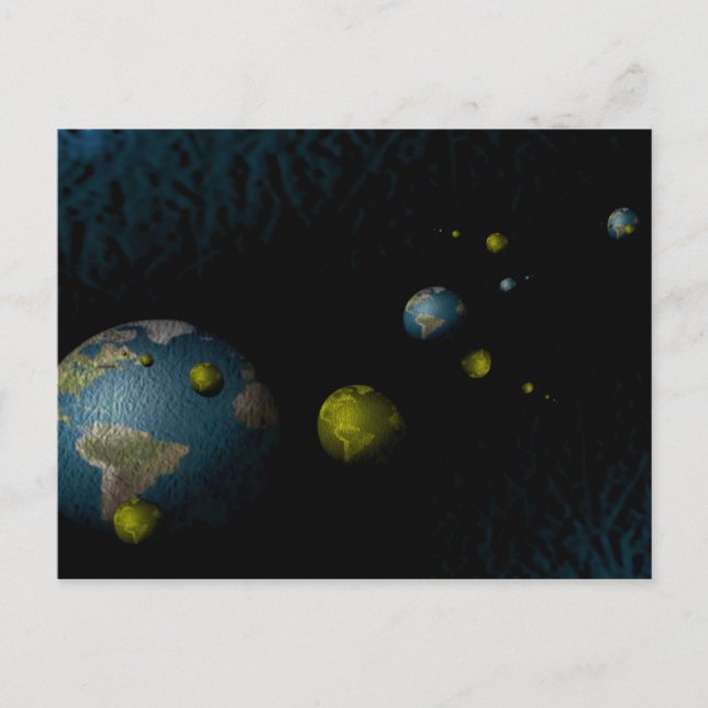 Cartão Postal Monica Teigen Design (Frente)