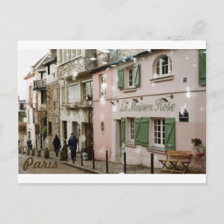 Cartão postal, Monmartre de Paris