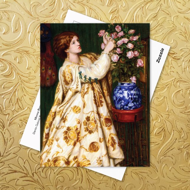 Cartão Postal Monna Rosa Dante Gabriel Rossetti (Criador carregado)