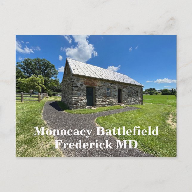 Cartão Postal Monocacy Battlefield (Frente)