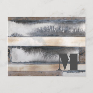 Cartão Postal Monogram Earth & Smoke I