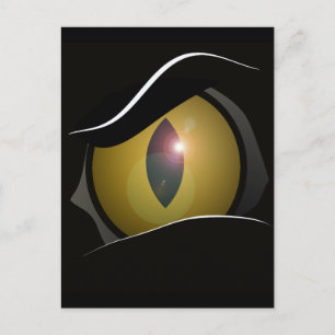 CARTÃO POSTAL MONSTER EYE