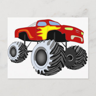 Cartão Postal Monster truck