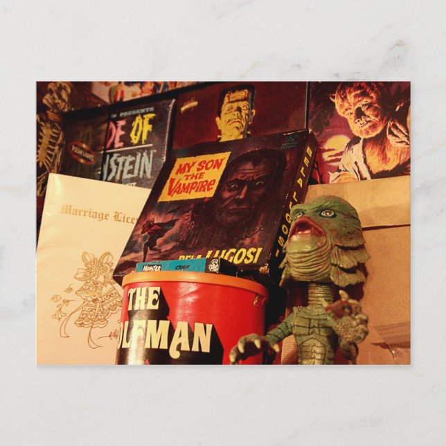 Cartão postal MONSTERS (Frente)