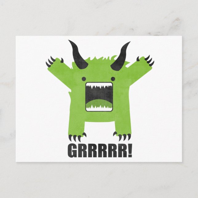 Cartão Postal monstro (Frente)