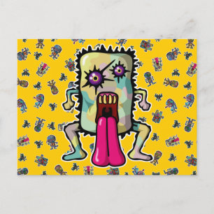 Cartão Postal monstro6