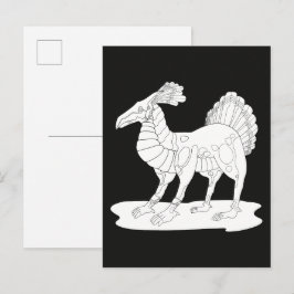 Cartão Postal Monstro de Metal