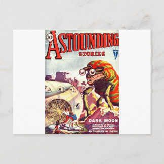 Cartão Postal Monstro de Olhos de inseto