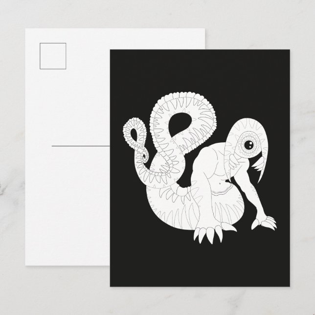 Cartão Postal Monstro do Olho (Frente/Verso)