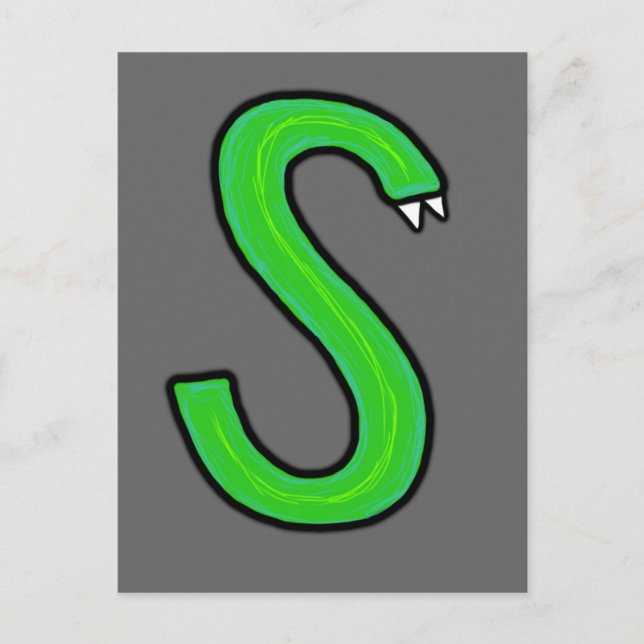 Cartão Postal Monstro S (Frente)