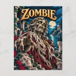 Cartão Postal Monstro Zumbi, Corte de Papel