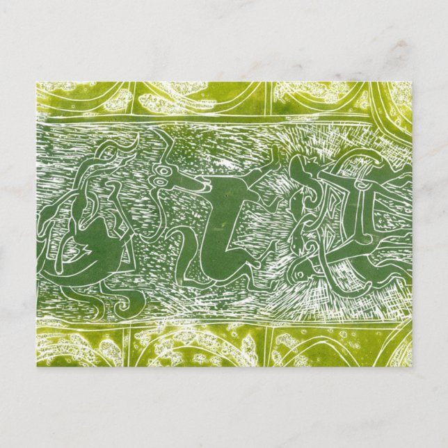 Cartão Postal Monstros de Aberlamno (Frente)