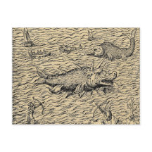 Monstros do Mar Narwhal e Medieval