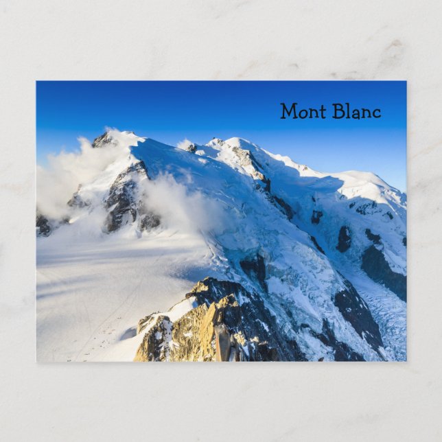 Cartão Postal Mont Blanc (Frente)