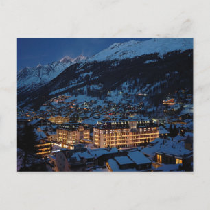 Cartão postal Mont Cervin Palace, Zermatt, Suiça