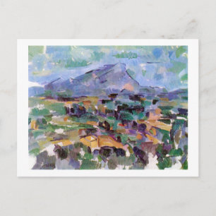 Cartão Postal Mont Sainte-Victoire, Paul Cezanne