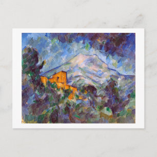 Cartão Postal Mont Sainte-Victoire, Paul Cezanne