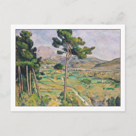 Cartão Postal Mont Sainte-Victoire por Cezanne