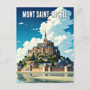 Cartão Postal Mont Santo-Michel