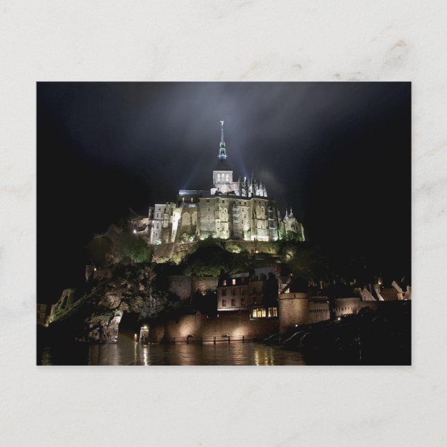 Cartão Postal Mont-Santo-Michel (Frente)