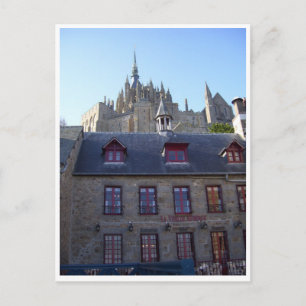 Cartão Postal Mont Santo Michel, França
