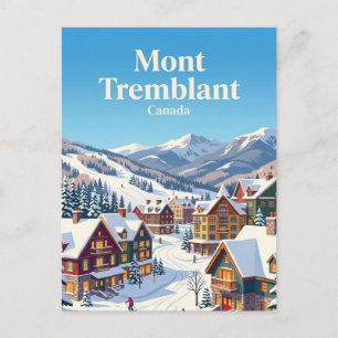 Cartão Postal Mont Tremblant Canadá