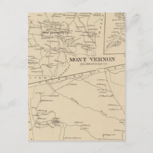 Cartão Postal Mont Vernon, Sharon
