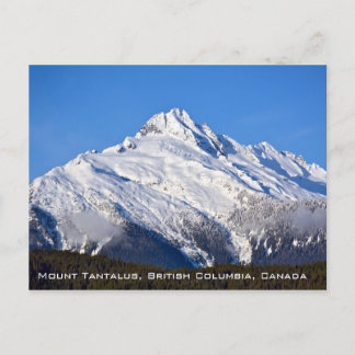 Cartão Postal Montagem Tantalus BC em Canadá