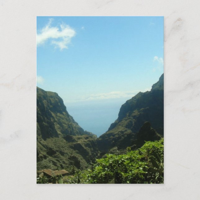 Cartão Postal Montagem Teide de Tenerife (Frente)