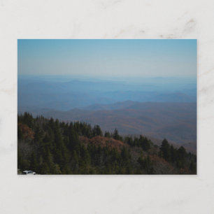 Cartão Postal Montagens Blue Ridge Estão Chamando Fotografia Via
