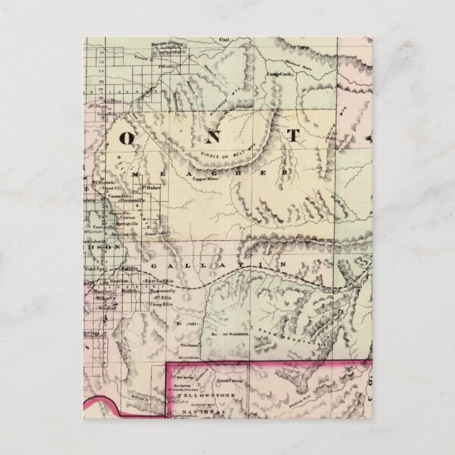 Cartão Postal Montana 2 (Frente)