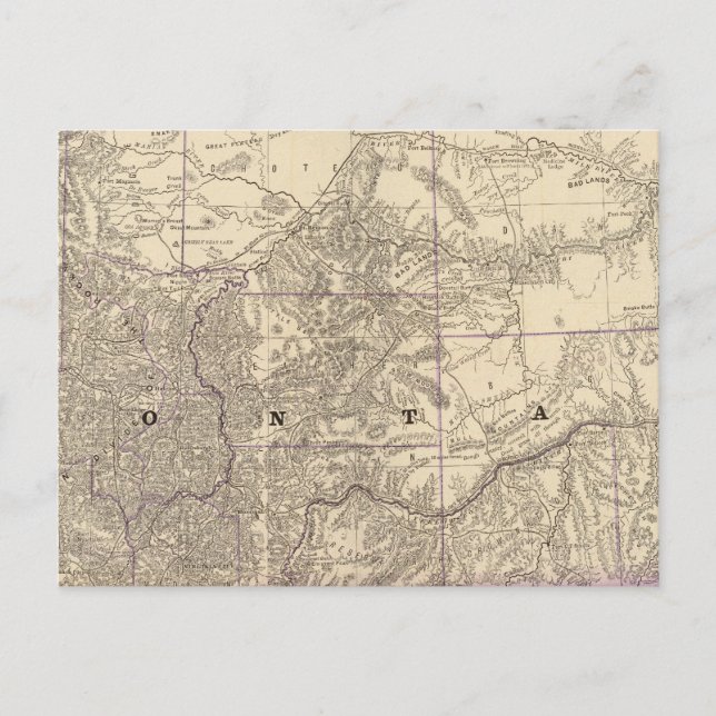 Cartão Postal Montana 3 (Frente)