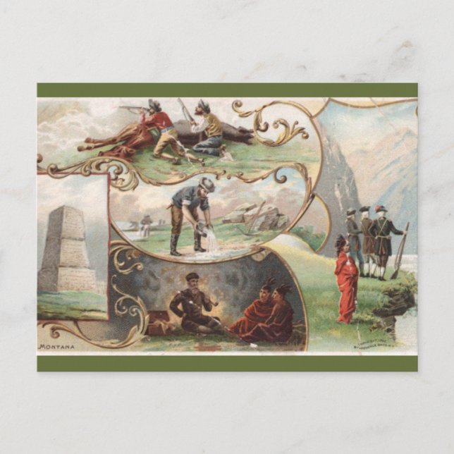 Cartão Postal Montana Antiga (Frente)
