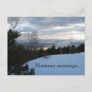 Cartão Postal Montana Mornings 1