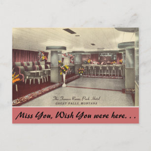 Cartão Postal Montana, The Terrace Room, Park Hotel