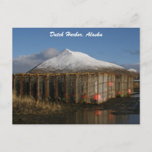 Cartão Postal Montanha Ballyhoo atrás de Potes de Caranguejo