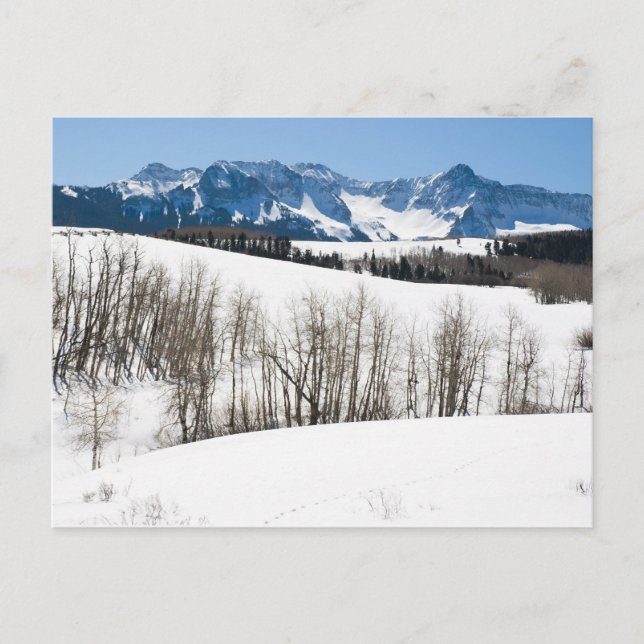 Cartão Postal Montanha Beleza (Frente)