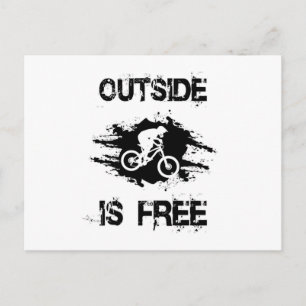 Cartão Postal Montanha Bike MTB Bicicleta Bicicleta de bicicleta