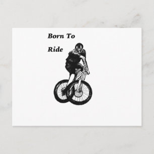 Cartão Postal Montanha Biker MTB BMX CYCLIST Cyclo cross
