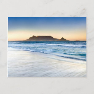 Cartão Postal Montanha da Mesa Através da Baía da Mesa