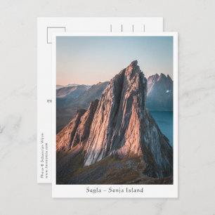 Cartão Postal Montanha da Noruega