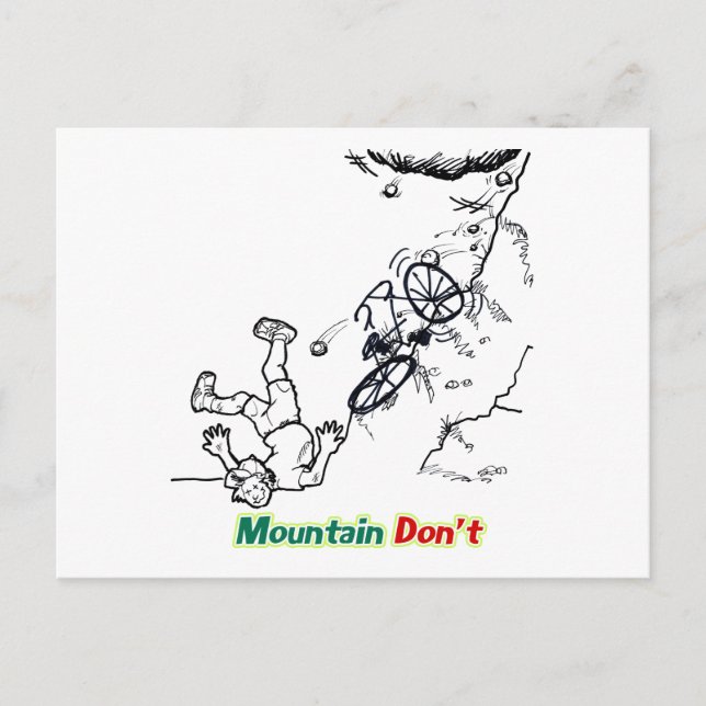 Cartão Postal Montanha Não (Frente)