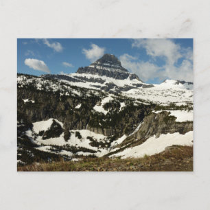 Cartão Postal Montanha Reynolds desde Logan Pass em Glacier Park