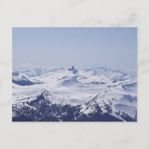 Cartão Postal Montanha Snowy