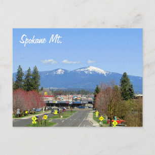 Cartão Postal Montanha Spokane