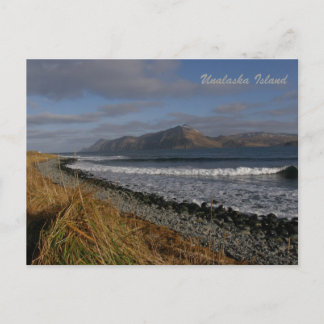 Cartão Postal Montanha Subdividida na Ilha de Unalaska