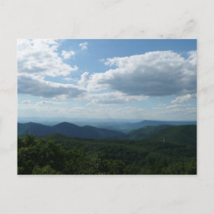 Cartão Postal Montanhas Appalachian II Shenandoah