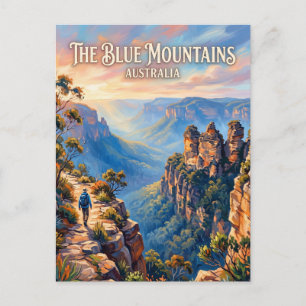 Cartão Postal Montanhas Azuis Austrália