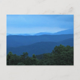 Cartão Postal Montanhas Blue Ridge