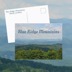 Cartão Postal Montanhas Blue Ridge Fotografia Appalachiana